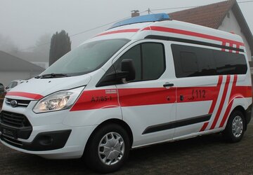 Ford Transit Custom 350 L2 KTW Krankentransportwagen 275.157 km 7.950 &euro; Badem 54657